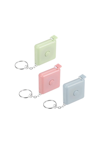 6440 Mini Anahtarlık Esnek Fiberglas Şerit Metre 150cm / 60inç 1 M - 2 M