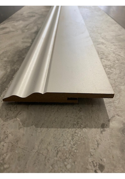 12 Cm Yalı Serisi B12 Model Lake Beyaz Pvc Süpürgelik