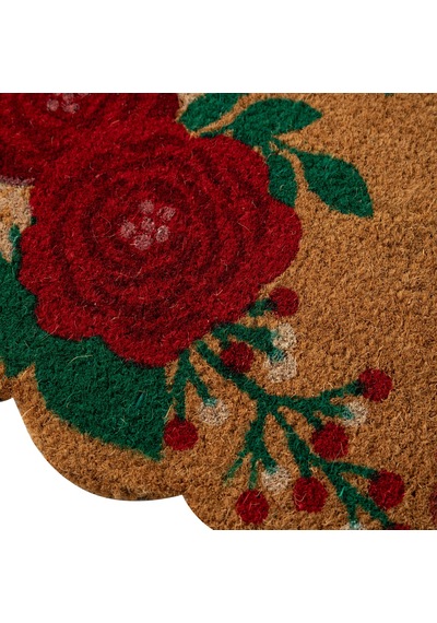 Mudo Home Bloom Kapı Paspas 40x60 Çok Renkli
