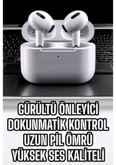 Mey İthalat 3.nesil Tws Bluetooth Kulaklık Mikrofonlu Anc Özelliği Dokunmatik Kontrol Belirtilmemis