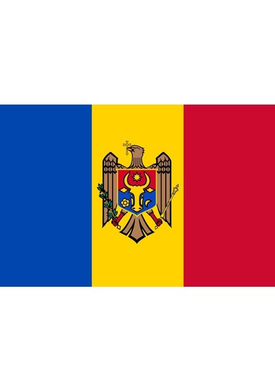 Moldova 15x22,5 Masa Bayrağı (Direksiz)