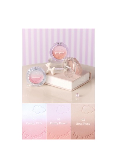 Doğal Görünüm Sunan İki Tonlu Pudra Allık Pure Blushed Custom Cheek 003 Soul Rose