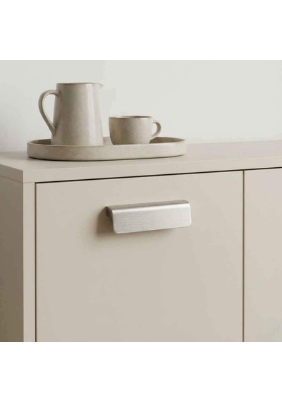 System Mobilya Kulbu Fırçalı Saten Renk 96mm Kulp Sy1743 0096 Elx2 Çok Renkli