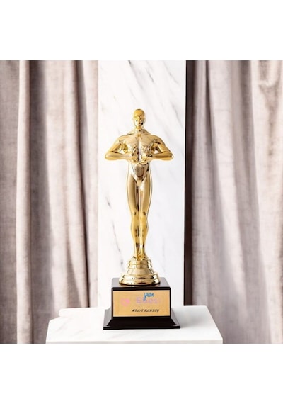 Ebeler Haftasına Özel İsimli Oscar Heykeli - Ebe Sevgiliye/arkadaşa Anlamlı Hediye