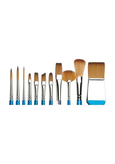 Winsor & Newton 5303000 Cotman Aquarell Sentetik Kıllı Fırça - Seri 333 - Takelaj Fırçası, Mükemmel Sıçrama Ku
