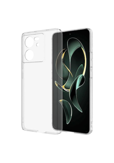 Xiaomi Mi 13t Pro Kılıf Nano Oleofobik Özellikli Sert Arka Yüzey Zore Droga Kapak Renksiz