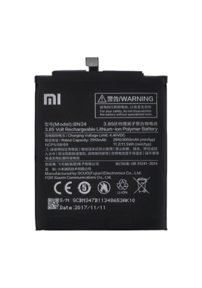 TeknikEvim Xiaomi Redmi 5A Bn34 Batarya Pil