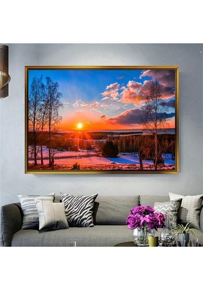 Altın Çerçeveli Tablo D362