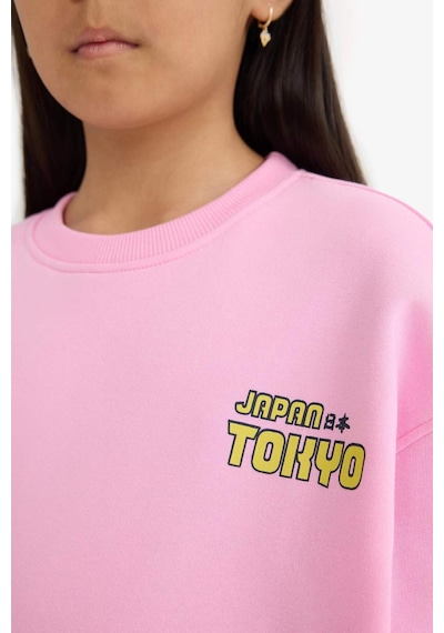 Defacto Kız Çocuk Oversize Geniş Kalıp Bisiklet Yaka Sırt Baskılı İçi Yumuşak Tüylü Sweatshirt E6781a825wnpn666 Pembe Defacto Kız Çocuk Oversize Geniş Kalıp Bisiklet Yaka Sırt Baskılı İçi Yumuşak Tüylü Sweatshirt E6781a825wnpn666 Pembe