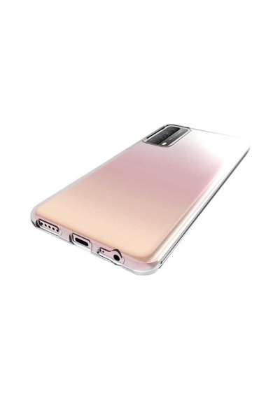 Huawei P Smart 2021 Kilif Seffaf Silikon Hibrit Case 423501990