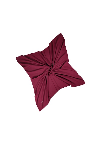 Mim Eşarp Tuana Eşarp Pamuk Jazz Eşarp 110x110cm Bordo