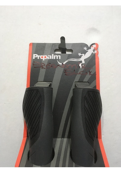 Propalm Bisiklet Ergonomik Destekli Elcik Takım Füme - Siyah