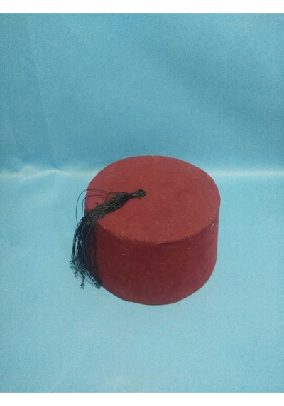Maşidem Kostüm Erkek Kırmızı Osmanlı Fes Kırmızı
