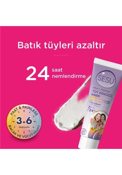 Sesu Tüy Dökücü Krem 100ml. Ağdaya İlk Adım