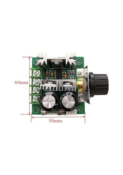 Dc Motor Hız Kontrolcüsü 13 Khz-12 V-40 Vdc/10a
