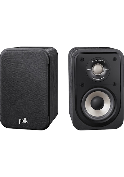 Polk Audio Signature S10E Raf Tipi Çift Hoparlör Siyah