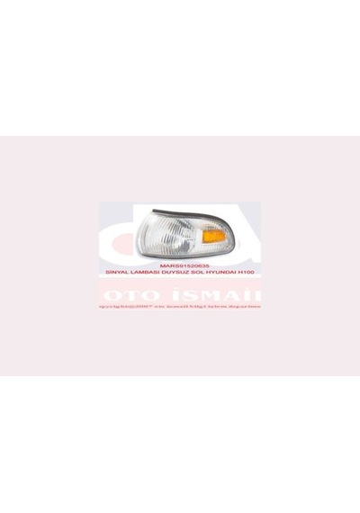 Sinyal - 760 - Lambası Sol Duysuz Hyundaı - Ece-umay - H-100