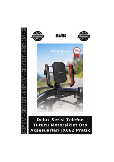 Delux Serisi Telefon Tutucu Motorsiklet Oto Aksesuarları Jx062 Pratik