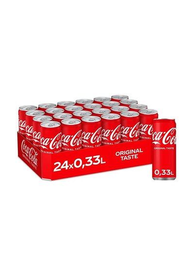Coca Cola 330 Ml. 24 Adet