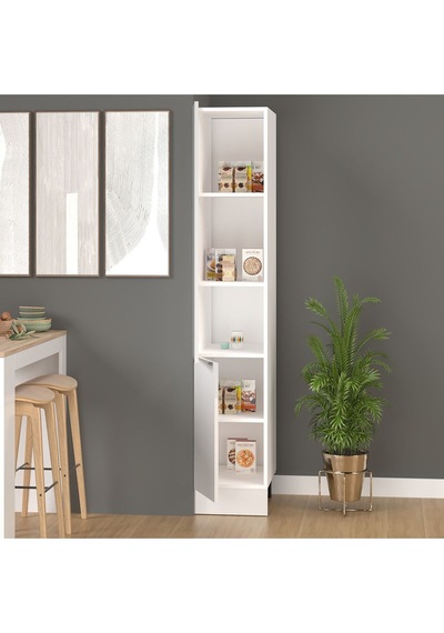 40 Cm Efil Boy Dolabı Mdf Beyaz