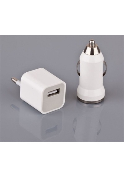 iphone Uyumlu 5-6-7 Şarj Aleti Seti Kulaklık Usb Çakmaklık Araç Şarj