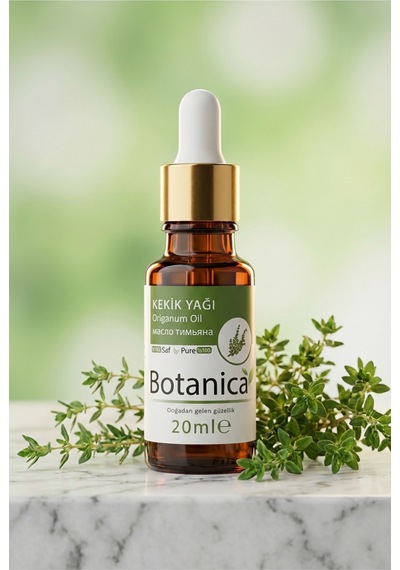 Botanica %100 Saf Kekik Yağı Boğaz Rahatlatıcı Doğal Uçucu Bitkisel Aromaterapi Bakım 20 Ml 20 ML
