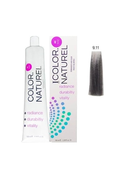 Color Naturel 9.11 Boya Yoğun Küllü Sarı 100 ml