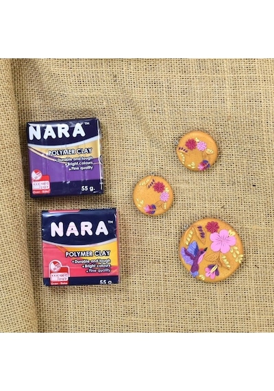Nara Polimer Kil 55 G Pm47 Dark Purple 6'lı Şirink