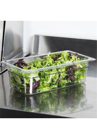 Cambro Polikarbon Gastronom Küvet 1 3 10 Cm Çok Renkli
