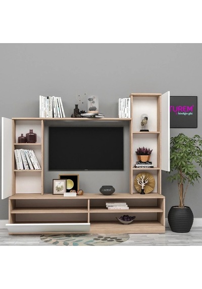 Stand Tv Ünitesi Mdf Antrasit Stand Tv Ünitesi Mdf Antrasit