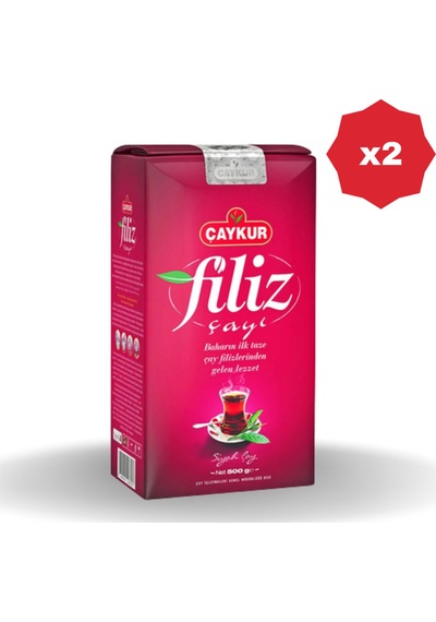 Çaykur Filiz Çay 500 Gr - 2 Adet