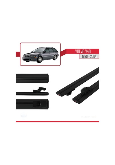 Volvo V40 1999-2004 Arası İle Uyumlu Basıc Model Ara Atkı Tavan B