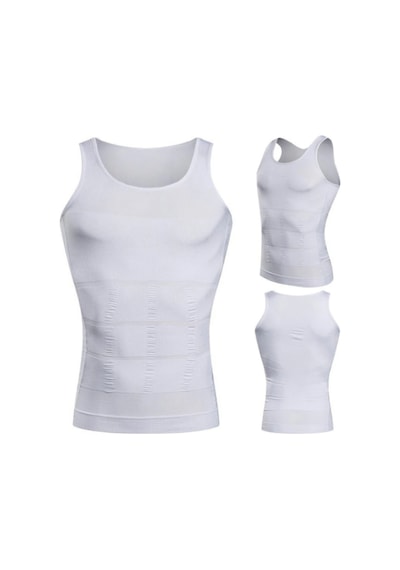 Fitform Giyim Erkek Atlet Korse Bel Göğüs Göbek Toparlayıcı Jinekomasti Dik Duruş Yardımcısı Beyaz Fitform Giyim Erkek Atlet Korse Bel Göğüs Göbek Toparlayıcı Jinekomasti Dik Duruş Yardımcısı Beyaz