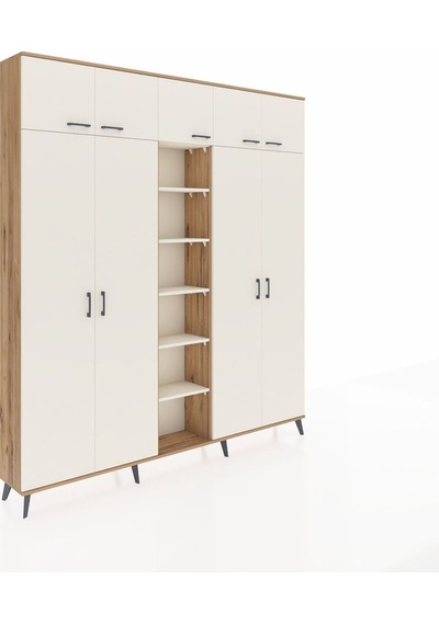 Arges Dolap 18 Raflı 9 Kapaklı 220x30x243 Çam-aytaşı/aytaşı Aytası/aytası Arges Dolap 18 Raflı 9 Kapaklı 220x30x243 Çam-aytaşı/aytaşı Aytası/aytası