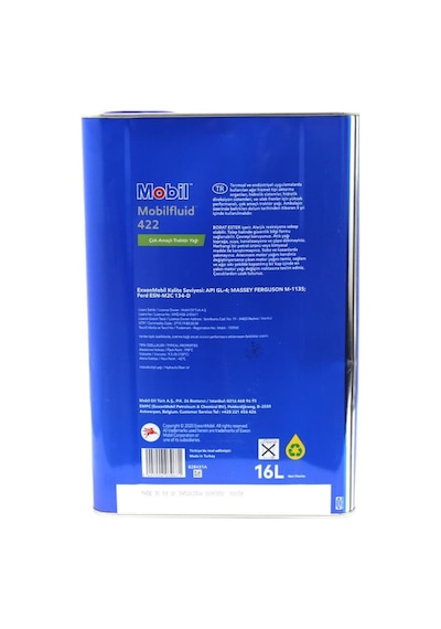 Mobil Mobilfluid 422 Traktör Şanzıman Yağı 16 L