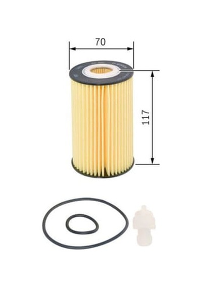 BOSCH F026407107 Yağ Filtresi 97-00