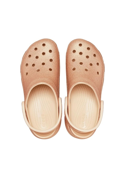Crocs Classıc Platform Glıtter Kadın Terlik 207241-2ds Bej
