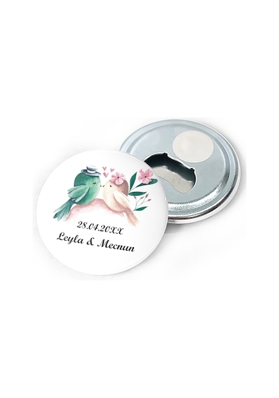 Yarendavetiyeotuz9 Metal Açacak Magnet Düğün - Nişan - Kına - Nikah - Söz (25 Adet) (517606606)