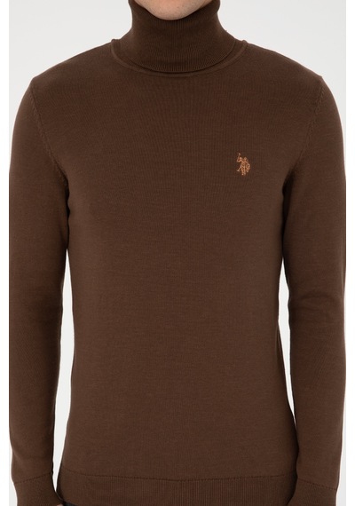 U.s. Polo Assn. Erkek Kahverengi Kazak /triko 50313640-vr029 Kahverengı