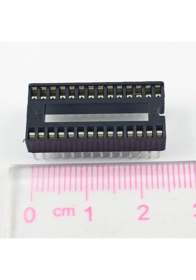 28 Pin Dar Entegre Soketi