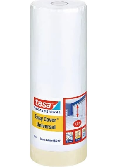 Tesa 4403 Easy Cover 25mx140cm Koruma Örtüsü Ve Maskeleme Bandı