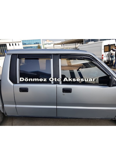 Mitsubishi L200 Mügen Cam Rüzgarlığı Direkli 1993-1999 Arası 4 Lü N11.30922
