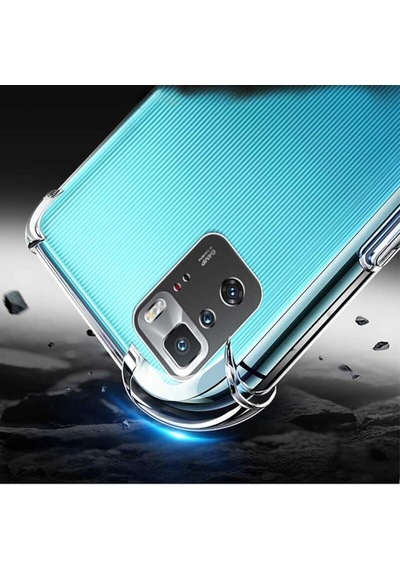 Xiaomi Poco X3 Gt Kılıf Şeffaf Nitro Anti Shock Kapak Renksiz