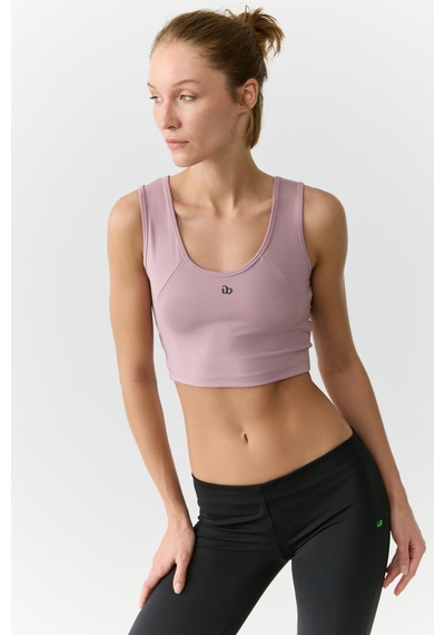 Urban Beat Nayla Kadın Tank Top Sportswear Gül Kurusu Büstiyer Gül Kurusu