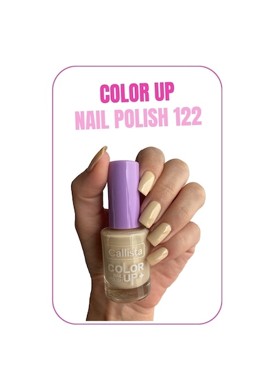 Callista Color Up Nail Polish Oje 122 Oatmeal - Nude