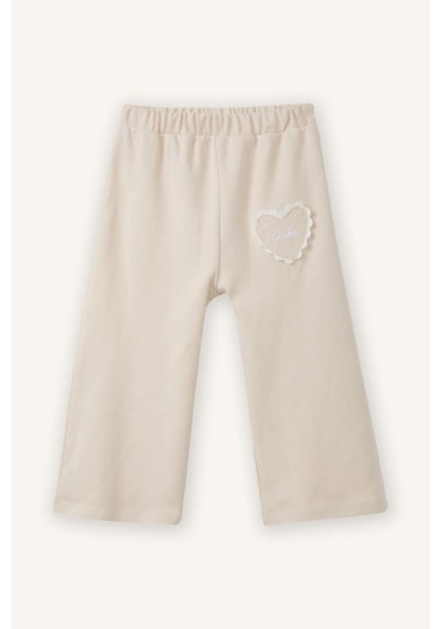 Defacto Wıde Leg Pantolon Kız Bebek G9393a526spbg186 Bej-bg186