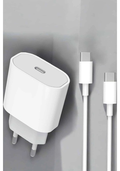 Buğz Güç Adaptörü Ve Kablosu Şarj Aleti 15/15 Pro Max Uyumlu Hızlı Şarj - Buğz