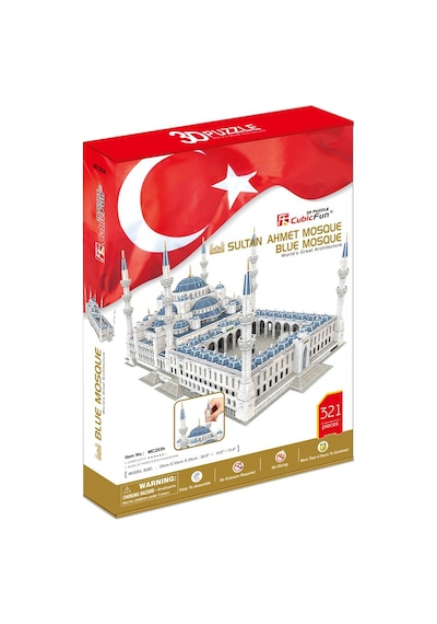 Cubic Fun 3D 321 Parça Puzzle Sultan Ahmet Camii