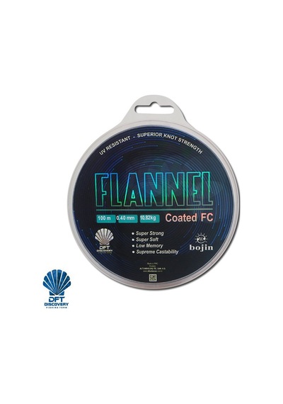 DFT Bojin Flannel Fluorocarbon100 m 0.40 mm Misina