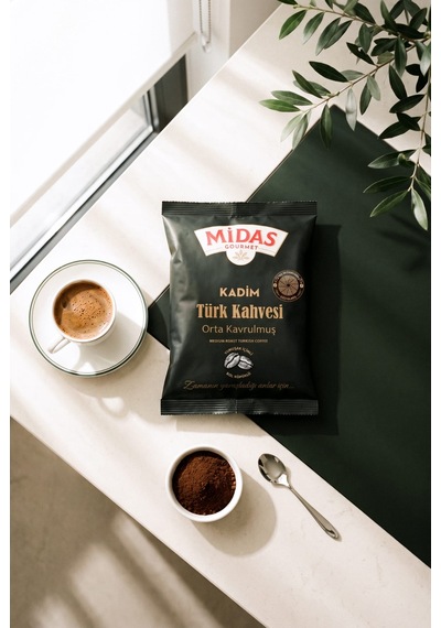 Kadim Türk Kahvesi 3'lü Set Orta Kavrulmuş Yumuşak İçimli Bol Köpüklü 100 Gr